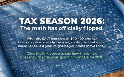 The $40,400 SALT Opportunity– A New Blueprint for Tax Season
